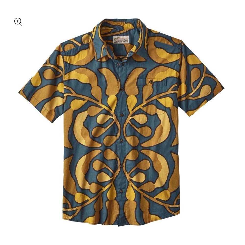 Vintage Pataloha Malihini Patagonia Shirt Men’s Medium Organic Cotton